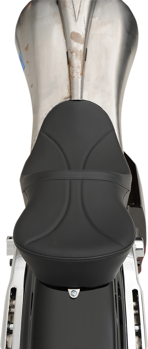 DRAG SPECIALTIES Low Touring Seat - Mild Stitched - Razorback Tanks - FL '10-'22 0801-1075