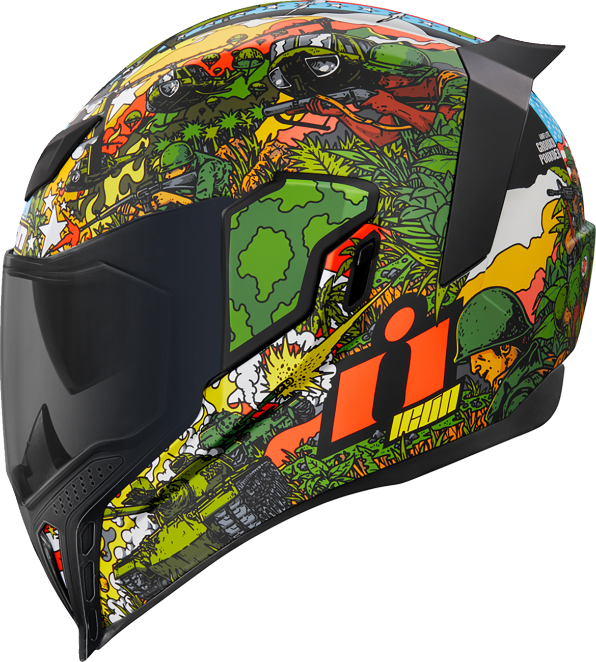 ICON Airflite™ Motorcycle Helmet - GP23 - Green - 3XL 0101-15063