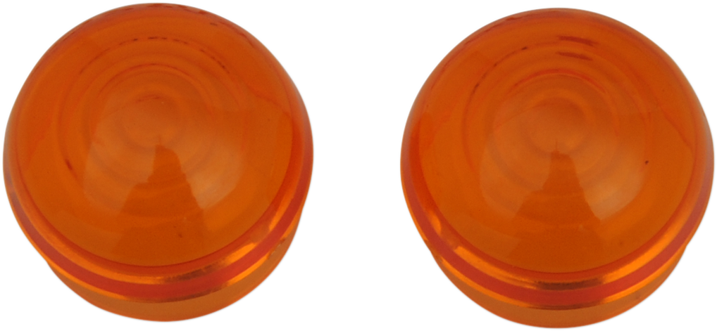 DRAG SPECIALTIES Replacement Amber Lens - DDS282040/1 20-6589AL-HC3