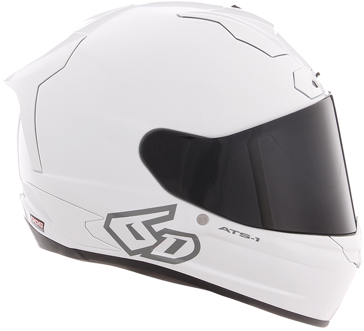 6D ATS-1R Motorcycle Helmet - Gloss White - 2XL 30-0919