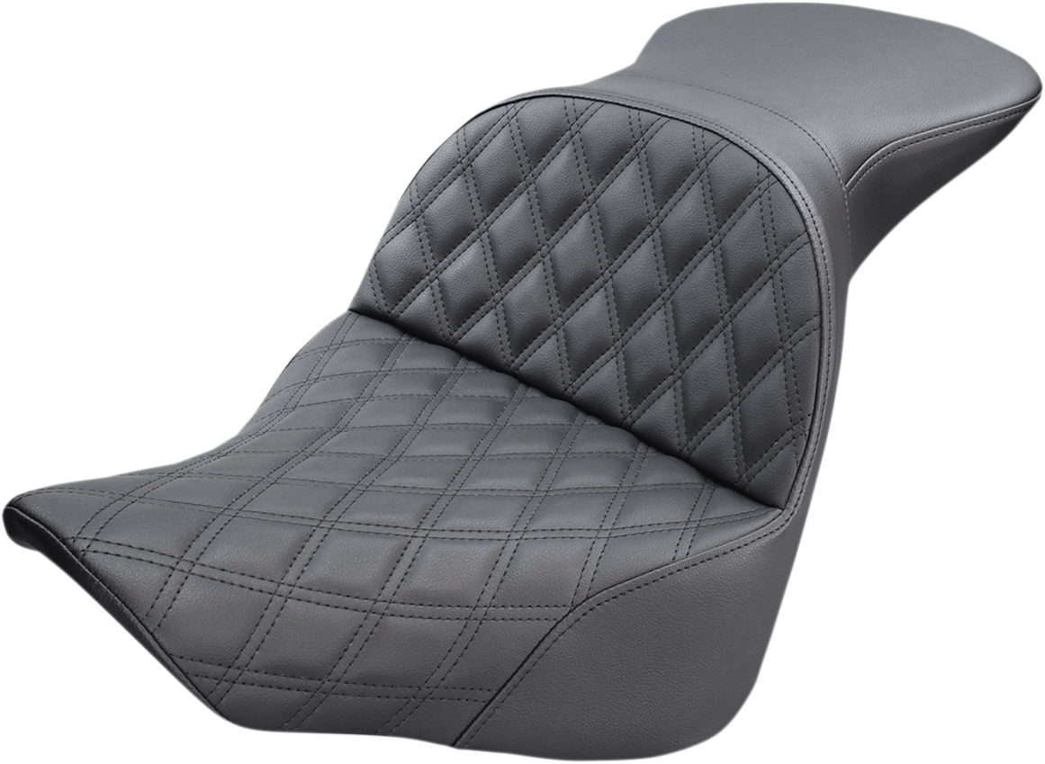 SADDLEMEN Explorer Seat - Lattice Stitched 818-27-029LS