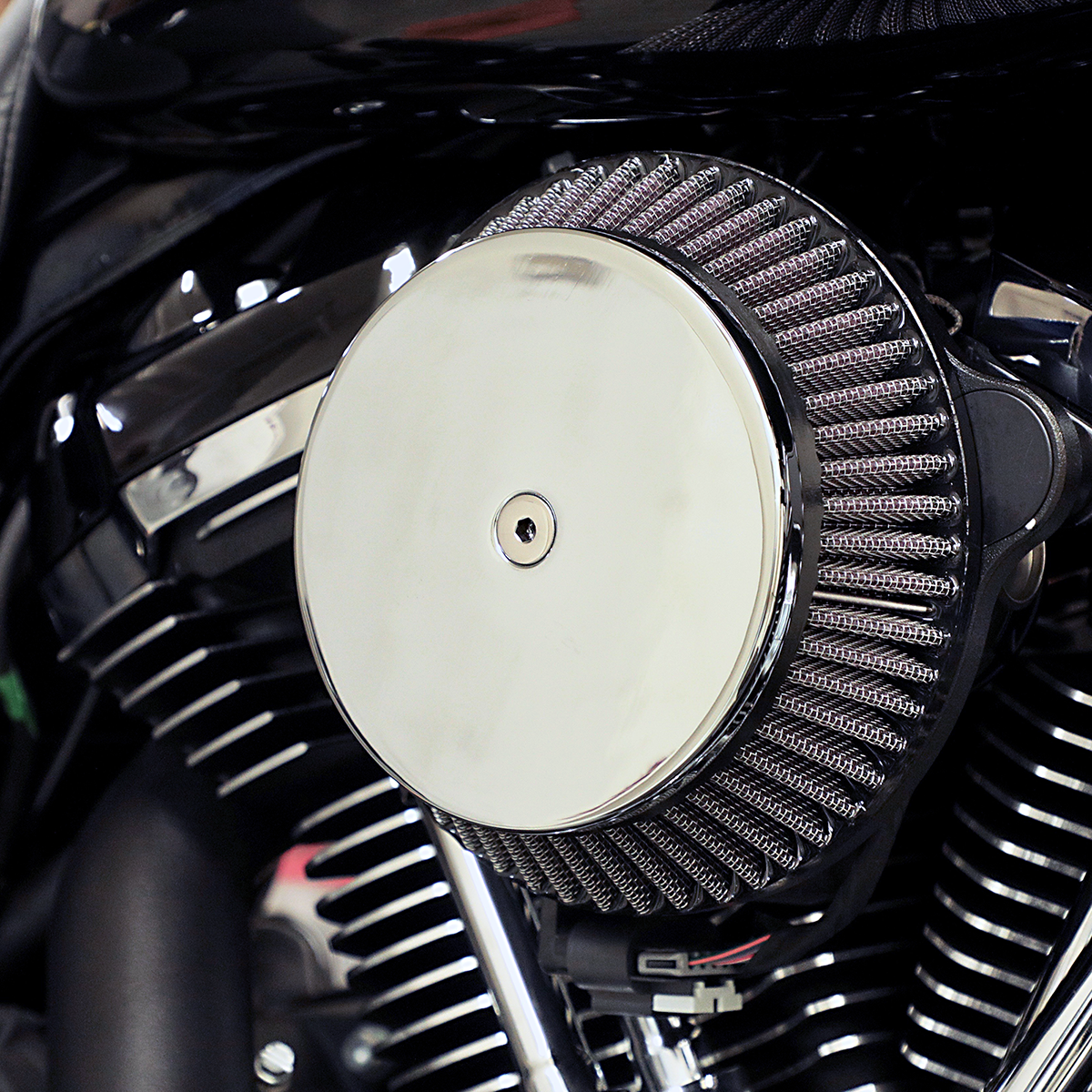 LA CHOPPERS Big Air Cleaner - Chrome LA-2392-00