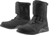 ICON Alcan Waterproof Boots - Black - Size 9 3403-1235