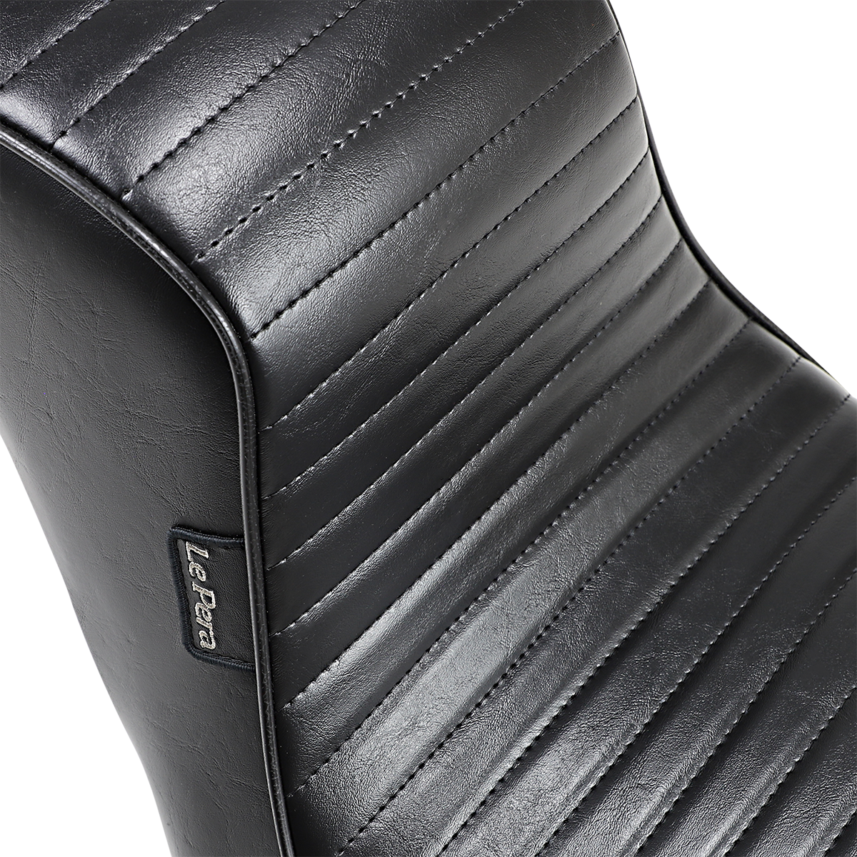 LE PERA Cherokee Seat - Pleated - Black - FLFB LYO-020PT