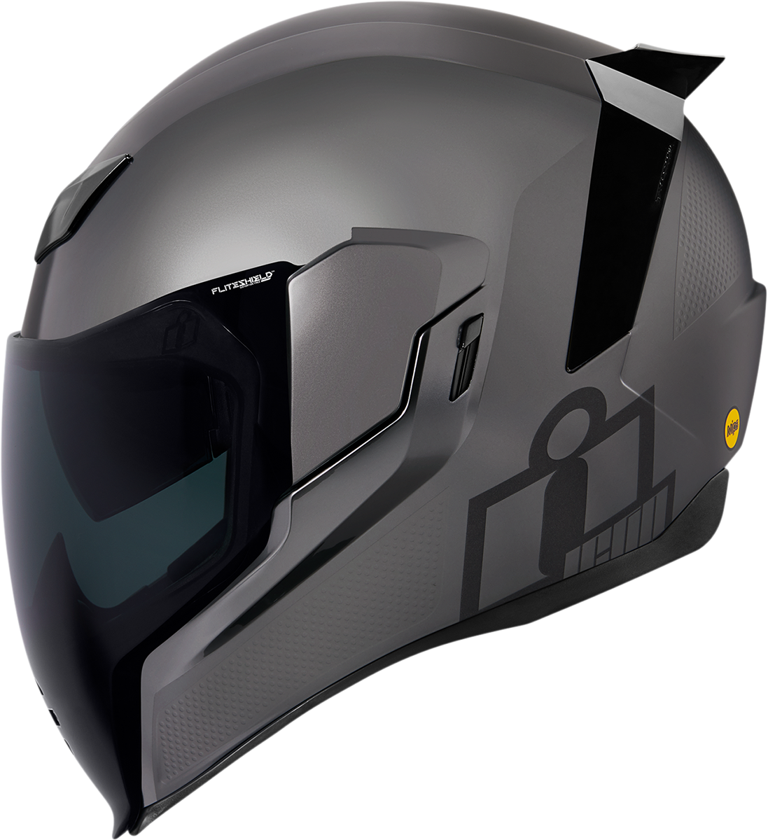 ICON Airflite™ Motorcycle Helmet - Jewel - MIPS® - Silver - Medium 0101-13891