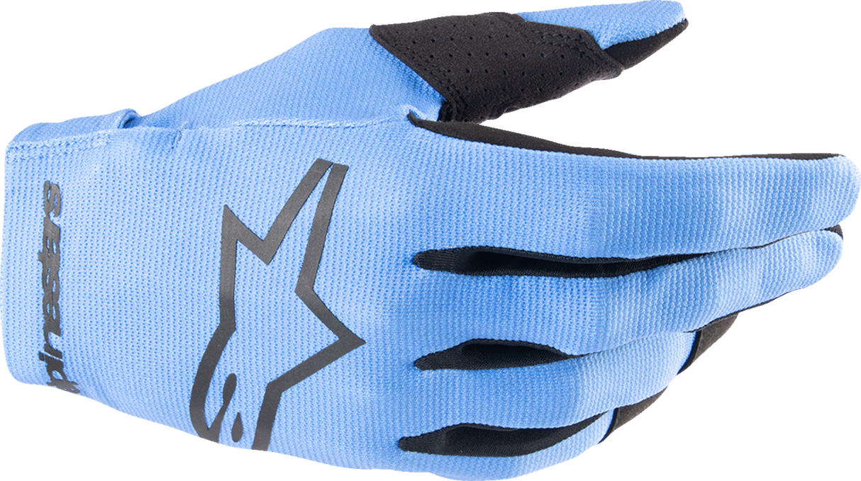 ALPINESTARS Youth Radar Gloves - Light Blue/Black - XS 3541824-7056-XS