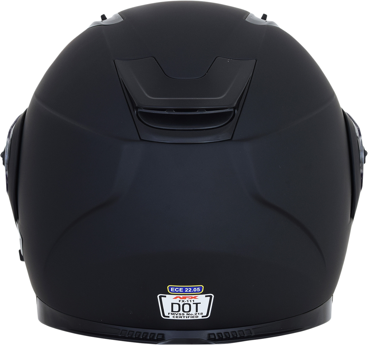 AFX FX-111 Motorcycle Helmet - Matte Black - Medium 0100-1780