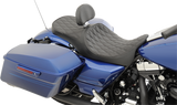 DRAG SPECIALTIES Low Touring Seat - Diamond - Driver's Backrest - FL '08-'22 0801-1008