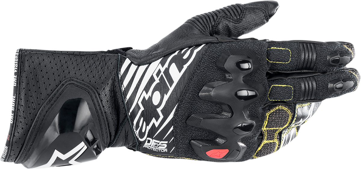 ALPINESTARS GP Tech v2 Gloves - Black/White - 3XL 3556622-12-3X