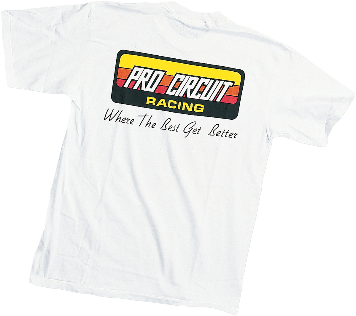 PRO CIRCUIT Original Logo T-Shirt - White - XL PC0118-0140