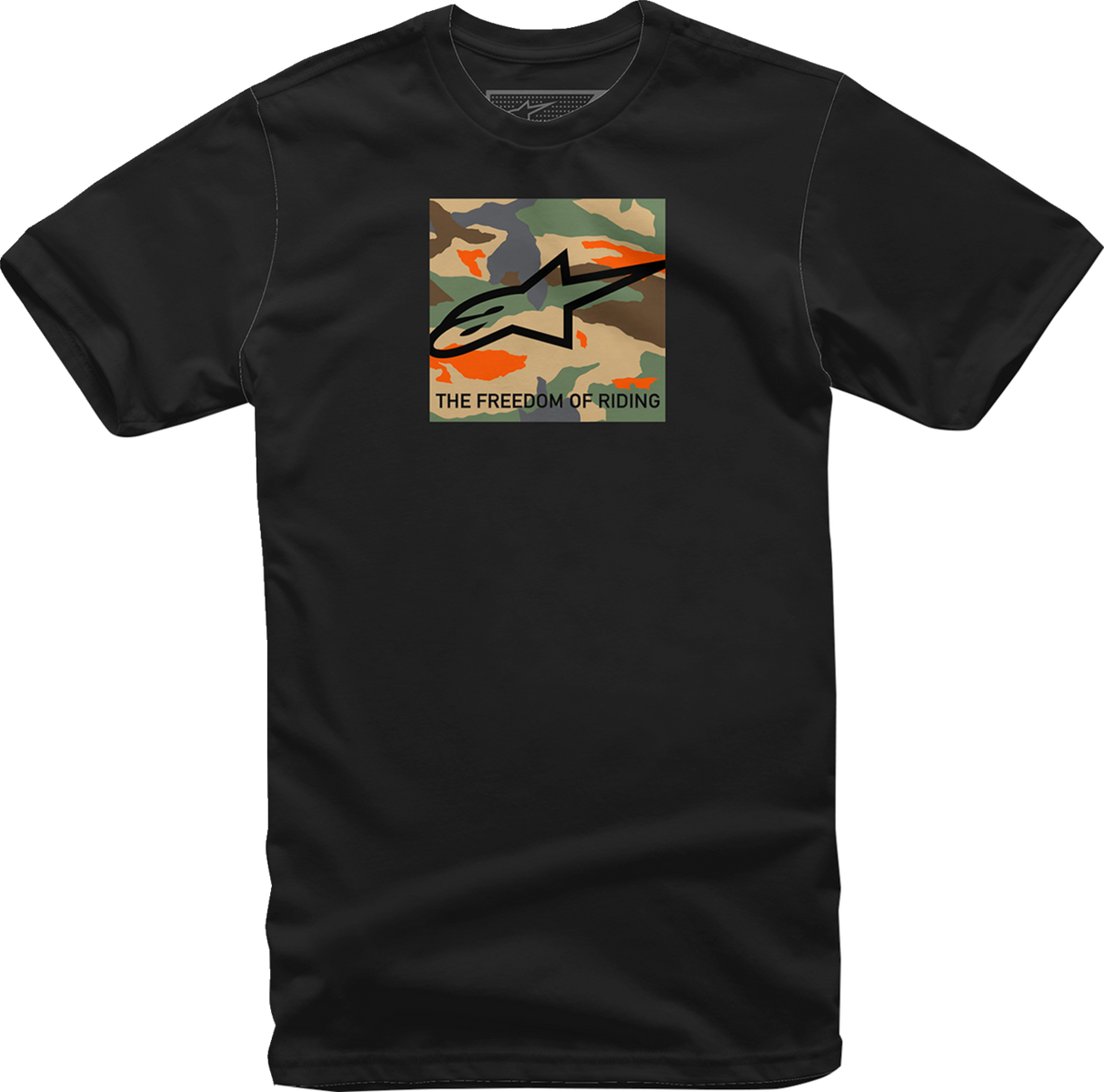 ALPINESTARS Free Camo T-Shirt - Black - Medium 1232-72220-10-M