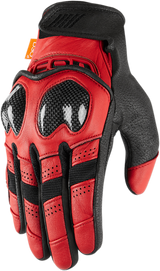 ICON Contra2™ Gloves - Red - 3XL 3301-3712