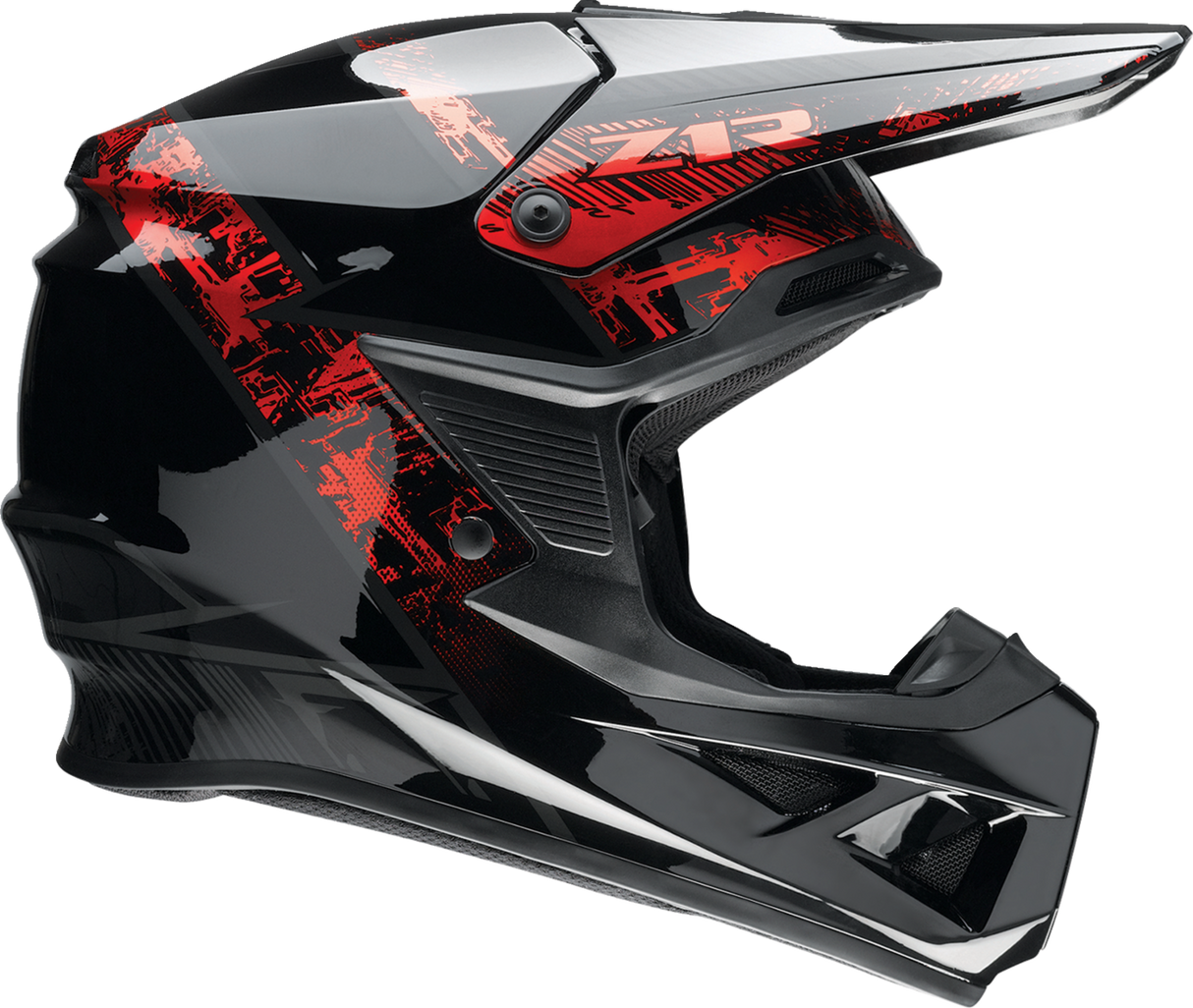 Z1R F.I. Motorcycle Helmet - Fractal - MIPS - Red - XS 0110-7780