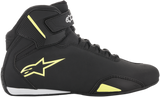 ALPINESTARS Sektor Shoes - Black/Yellow Fluorescent - US 7.5 2515518155-7.5