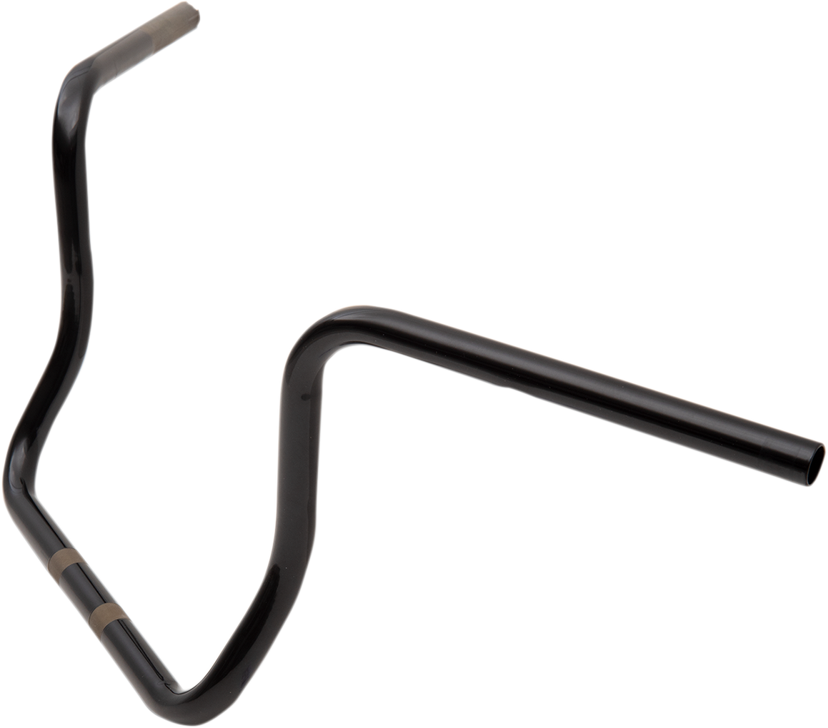 DRAG SPECIALTIES Handlebar - Ape Hanger - 12" - Gloss Black 38"W/13"CW/7.5"PB;F/08-20 0601-5042