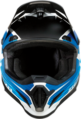 Z1R Rise Motorcycle Helmet - Flame - Blue - Small 0110-7249