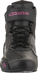 ALPINESTARS Women Stella Faster-3 Shoes - Black/Pink - US 11.5 2510419103912