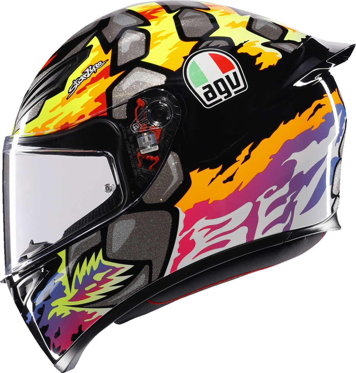 AGV K1 S Motorcycle Helmet - Bezzecchi 2023 - Small 2118394003-039-S