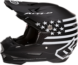 6D ATR-2 Motorcycle Helmet - Tactical - Black - Large 12-3007