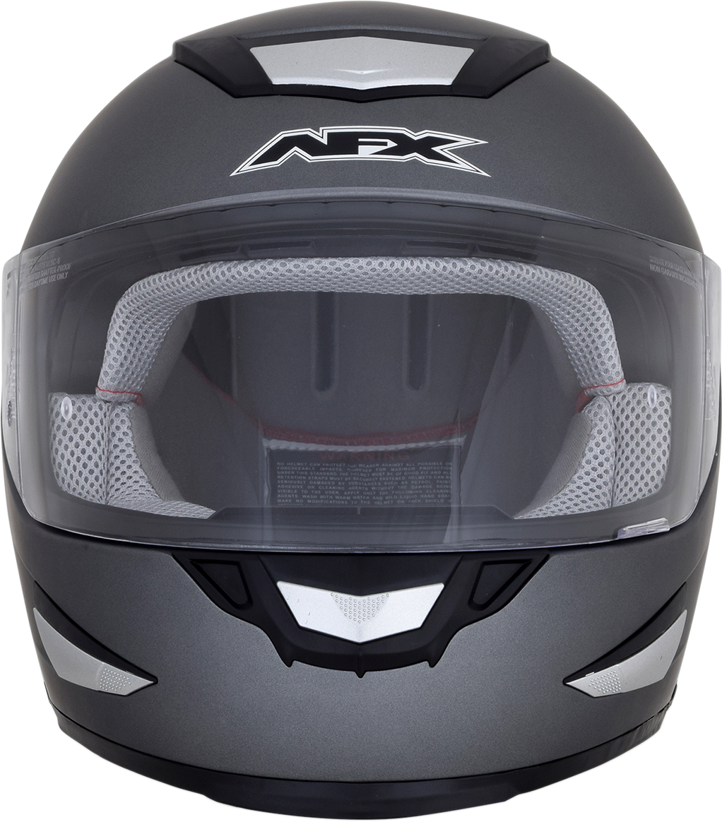 AFX FX-99 Motorcycle Helmet - Frost Gray - Small 0101-11061