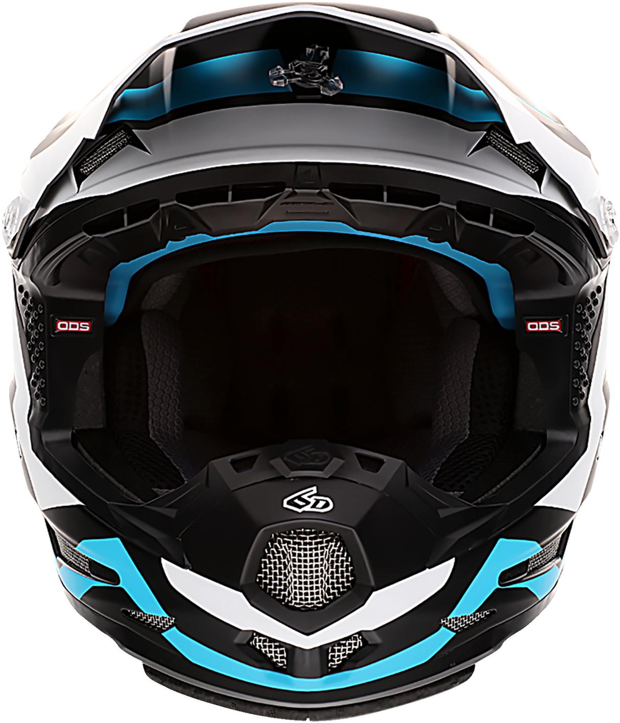 6D ATR-2Y Motorcycle Helmet - Drive - Cyan - Small 11-6300