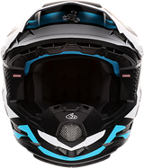 6D ATR-2Y Motorcycle Helmet - Drive - Cyan - Small 11-6300