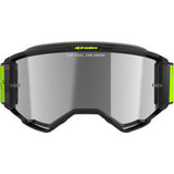 ALPINESTARS Goggles Vision 5 Goggles - Hollow - Charcoal/Yellow Fluo - Silver Mirror 5102225-1470