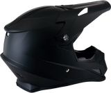 Z1R Rise Motorcycle Helmet - Flat Black - Small 0110-5125