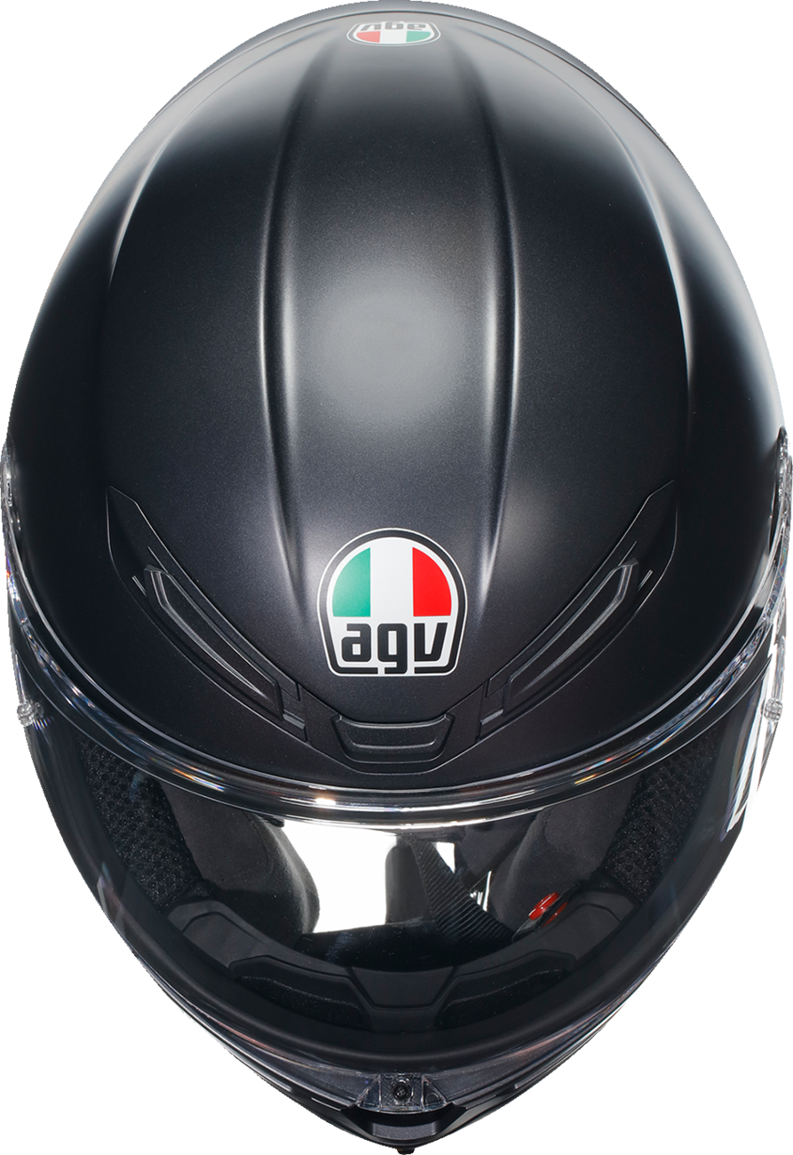 AGV K6 S Motorcycle Helmet - Matte Black - Small 2118395002011S