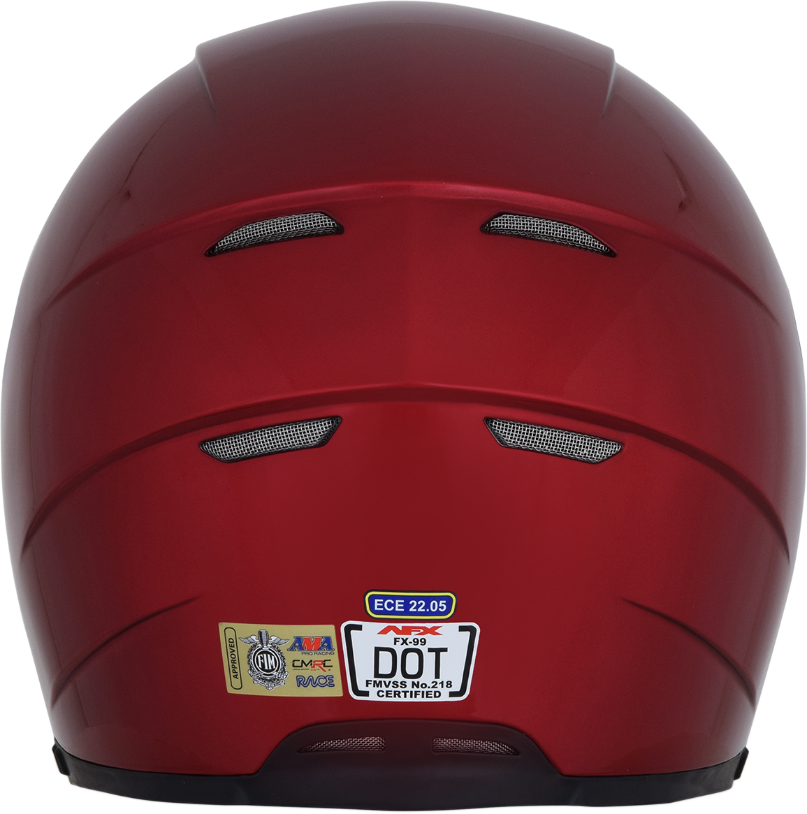 AFX FX-99 Motorcycle Helmet - Wine Red - Small 0101-11084