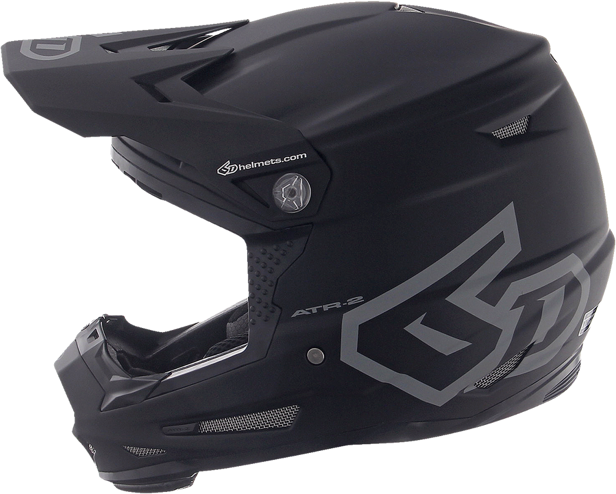 6D ATR-2Y Motorcycle Helmet - Matte Black - Large 11-5602