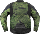 ICON Overlord3 Mesh™ Camo Jacket - Green - XL 2820-6708