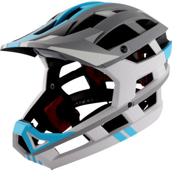 KALI Invader 2.0 Motorcycle Helmet - Limited - Force - White/Blue - XS-M 0221824416