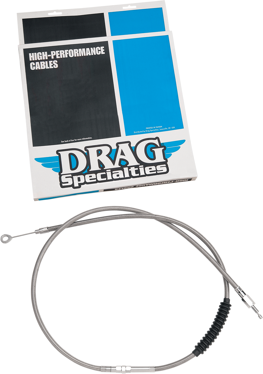 DRAG SPECIALTIES Clutch Cable - Braided 5322303HE