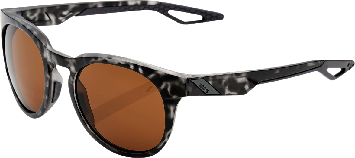 100% Campo Sunglasses - Black Havana - Bronze 61026-259-73