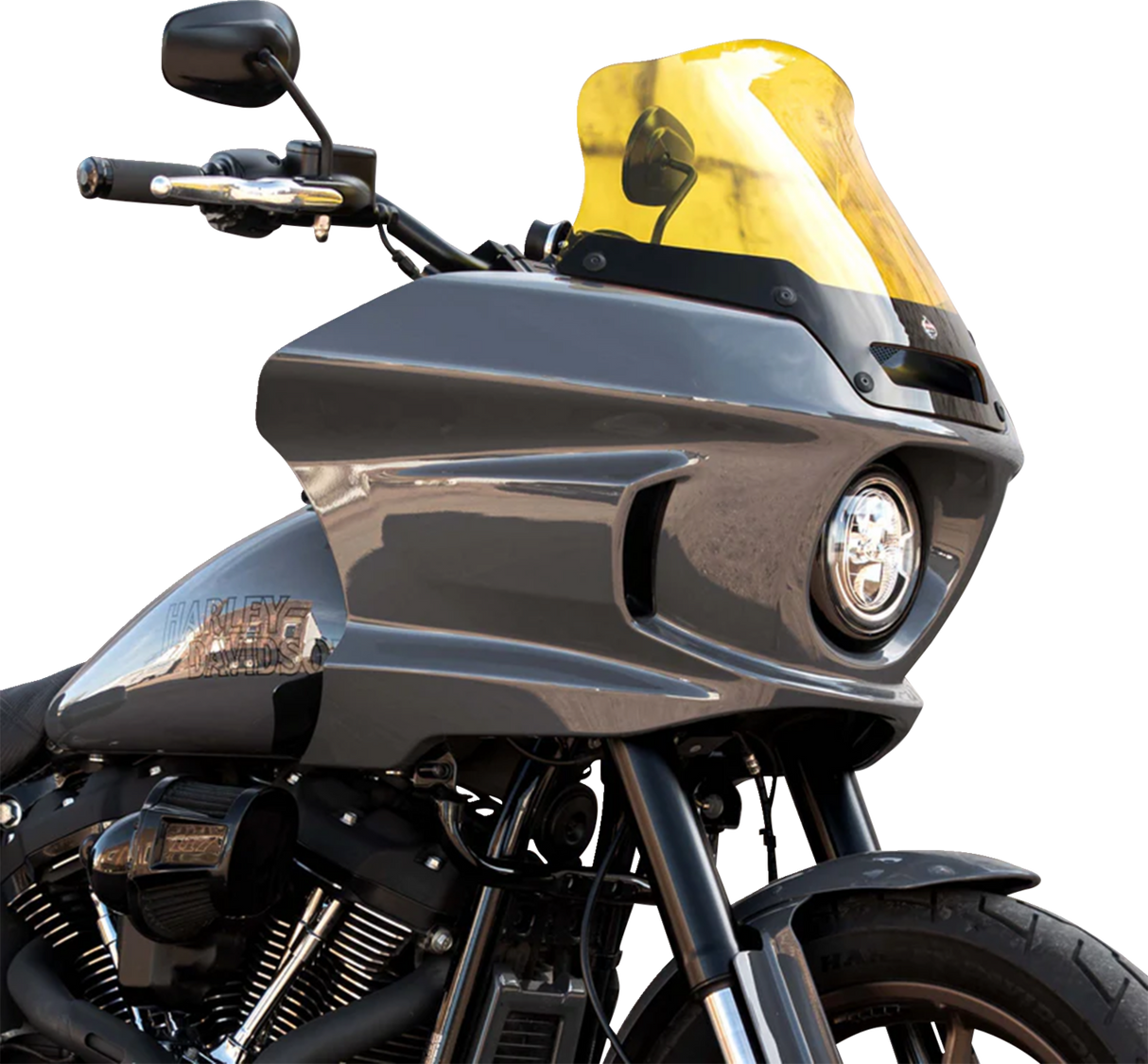 KLOCK WERKS Kolor Flare™ Sport Windshield - 8" - Yellow - FXLRST KWW-02-0631