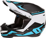 6D ATR-2Y Motorcycle Helmet - Drive - Cyan - Small 11-6300