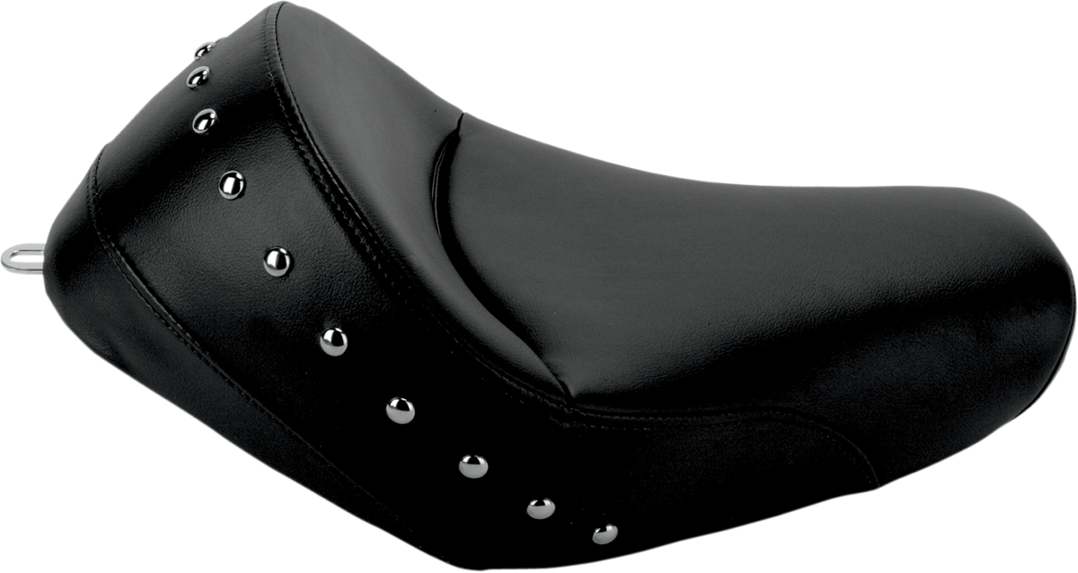 SADDLEMEN Heels Down Solo Seat - Without Backrest - Studded - Black - XL 807-03-0011