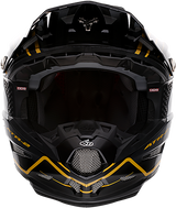 6D ATR-2 Motorcycle Helmet - Phase - Black/Gold - XS 12-2804