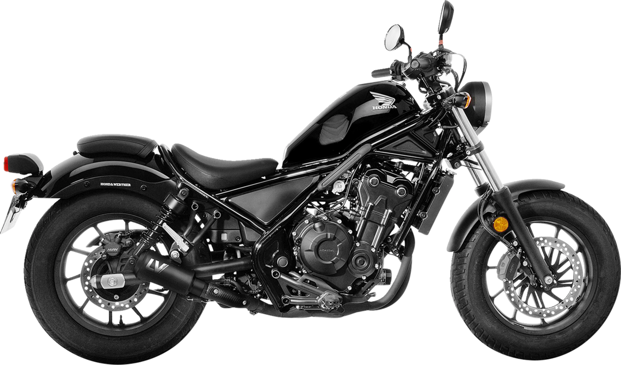 LEOVINCE LV-10 Muffler - Rebel - Full Black 15224FB