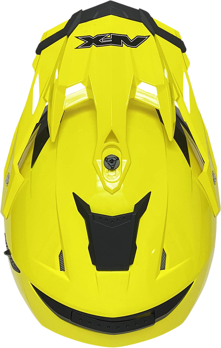 AFX FX-41DS Motorcycle Helmet - Hi-Vis Yellow - Medium 0110-3774