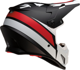 Z1R Rise Motorcycle Helmet - Evac - Matte Black/Red/White - XS 0110-6636