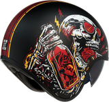 Z1R Saturn Motorcycle Helmet - Devil Made Me - Black/Red - Small 0104-2817