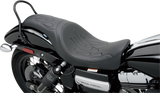 DRAG SPECIALTIES Predator Seat - Flame Stitched - '06-'17 Dyna 0803-0290