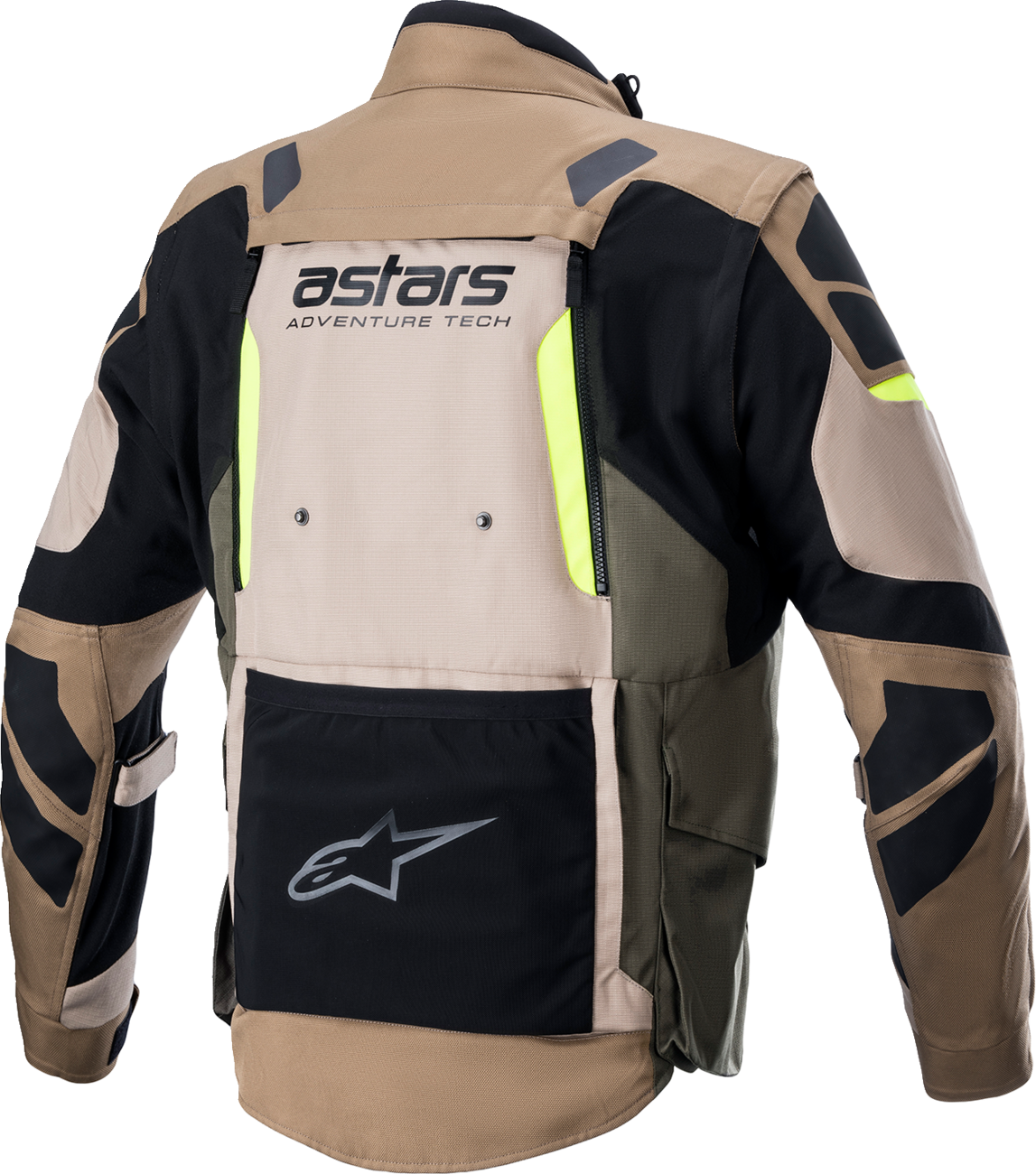 ALPINESTARS Halo Drystar® Jacket - Black/Sand/Yellow - XL 3204822-865-XL