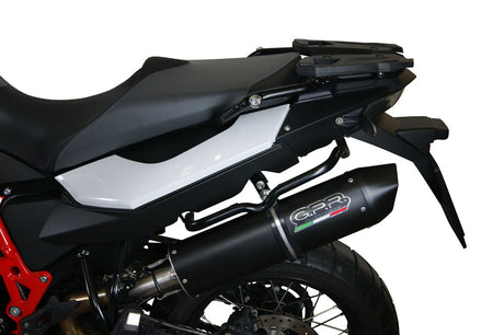 Bmw F800GS 2016-2018 Exhaust GPR Slip-on Furore Evo4 Nero