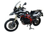 GPR Exhaust for Bmw F800GS 2008-2015, Gpe Ann. Black titanium, Slip-on Exhaust Including Removable DB Killer and Link Pipe