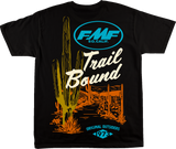 FMF Trailbound T-Shirt - Black - 2XL FA22118909BLK2X 3030-22450