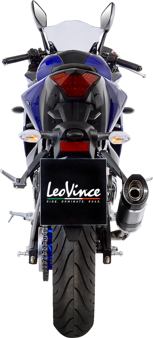 LEOVINCE LV Pro Slip-On Muffler - Stainless Steel 14257E