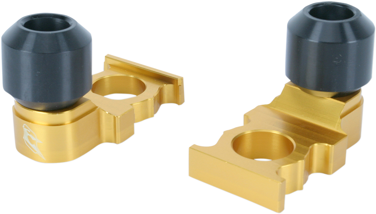 DRIVEN RACING Axle Block Sliders - Honda - Gold DRAX-103-GD